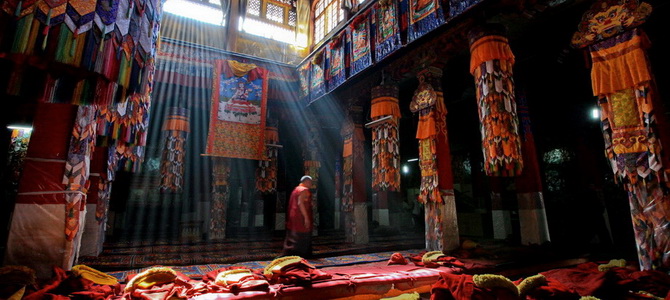 Monastère de Drepung Lhassa Tibet
