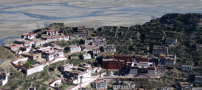 Monastère de Ganden Lhassa Tibet
