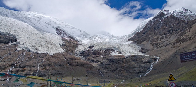 Glacier Karola Shannan Tibet