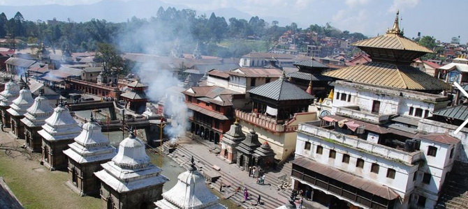 Temple de Pashupatinath Katmandou Népal