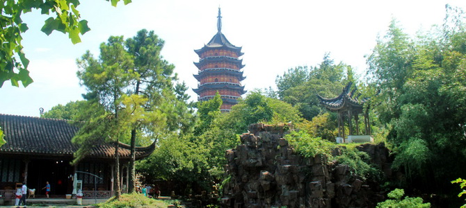 Pagode du Temple du nord Suzhou Jiangsu