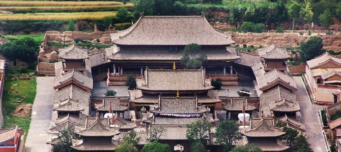 Temple de Qutan Xining Qinghai