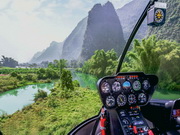 Tour en hélicoptère sur la rivière Li