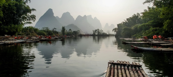 Croisière sur le Yulong Yangshuo Guangxi