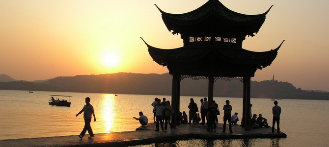 Lac de l'Ouest Hangzhou Zhejiang