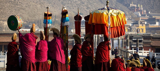 Monastère de Labrang Gannan Gansu