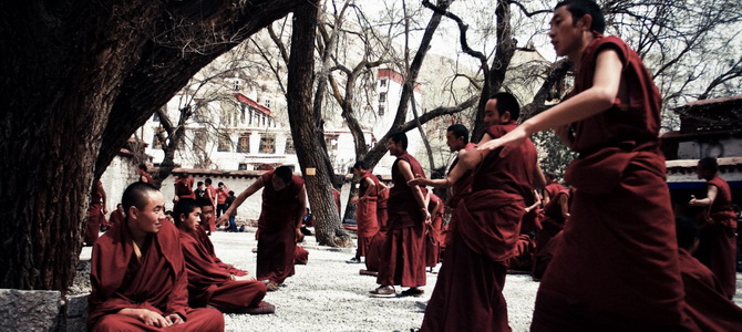 Monastère de Sera Lhassa Tibet
