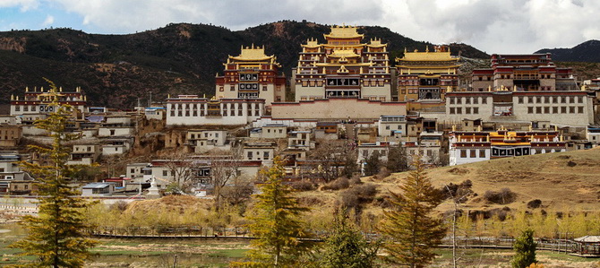 Monastère de Songzanlin Shangri-La Yunnan