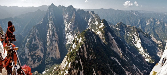 Mont Huashan Weinan Shaanxi