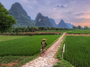 visite Randonnée à vélo dans la campagne de Yangshuo