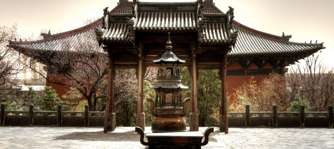 Temple Shanhua Datong Shanxi
