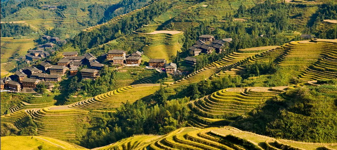 Villages Yao de Jinkeng Longsheng Guangxi