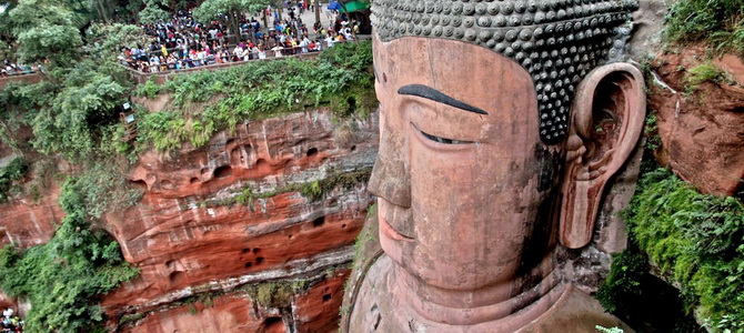 Bouddha géant de Leshan Leshan Sichuan