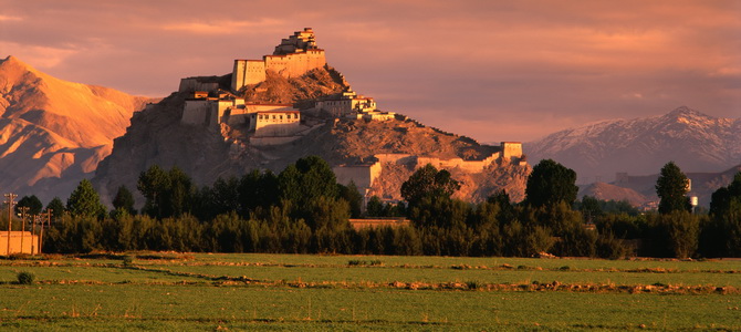 Dzong de Gyantsé Shigatse Tibet