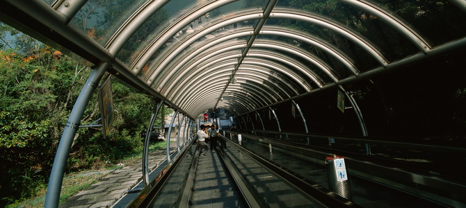 Escalator de Hong Kong Hongkong Région de Hong Kong