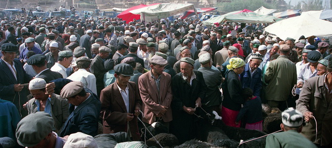 Grand Bazar de Kashgar Kashgar Xinjiang