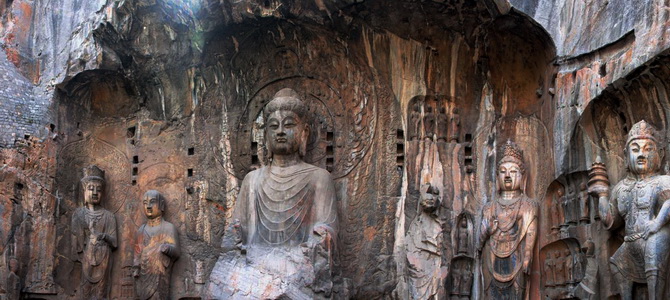 Grottes de Longmen Luoyang Henan