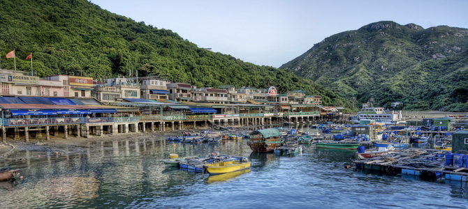 Ile de Lamma Hongkong Région de Hong Kong