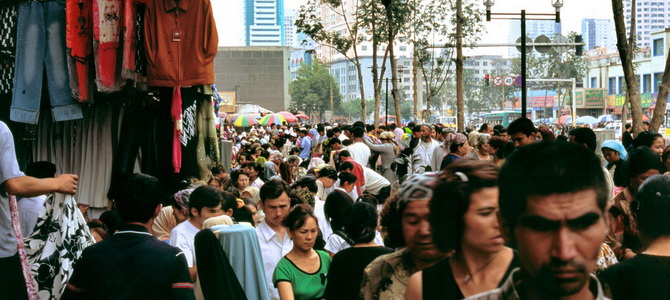 Marché d'Erdaoqiao Urumqi Xinjiang