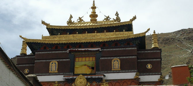 Monastère de Mindroling Shannan Tibet