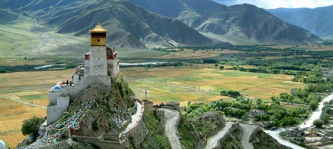 Palais de Yumbulagang Shannan Tibet