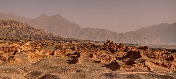 Ruines de Subashi Aksou Xinjiang