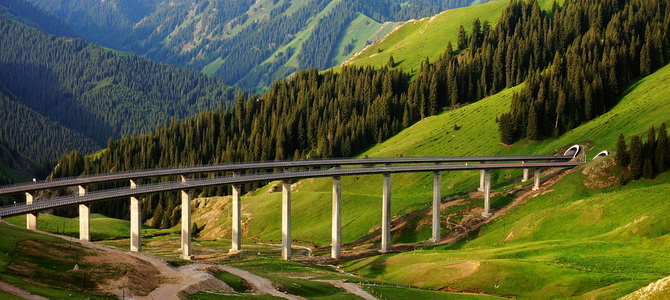 Vallée de Guozigou Ili Xinjiang