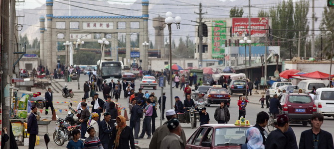 Vieille ville de Kuqa Aksou Xinjiang