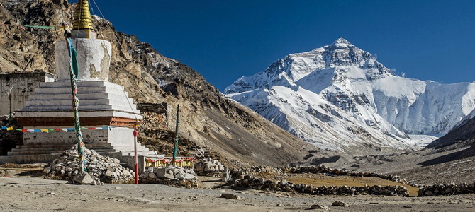 Monastère de Rongbuk Shigatse Tibet