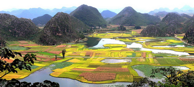 Village de Bamei Honghe Yunnan