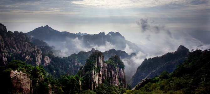 Montagnes Jaunes Huangshan Anhui