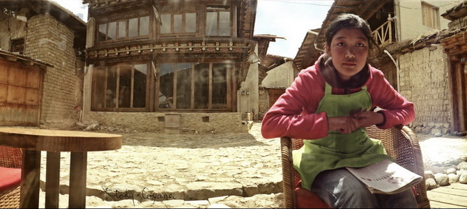 Maisons tibétaines et rencontre d'une famille Shangri-La Yunnan