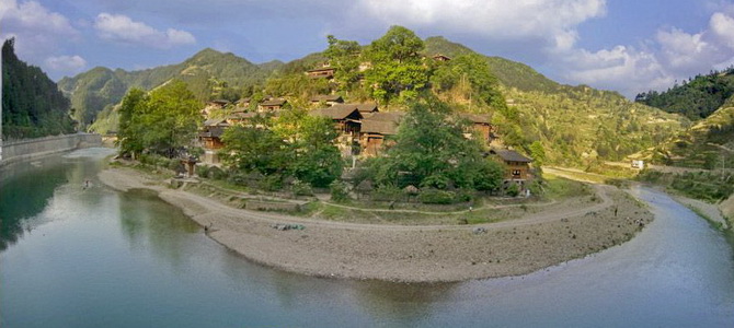 Village Miao de Nanhua Kaili Guizhou