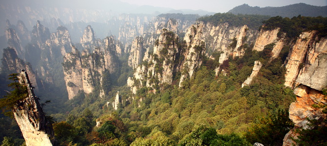 Réserve naturelle du Tianzi Shan Zhangjiajie Hunan