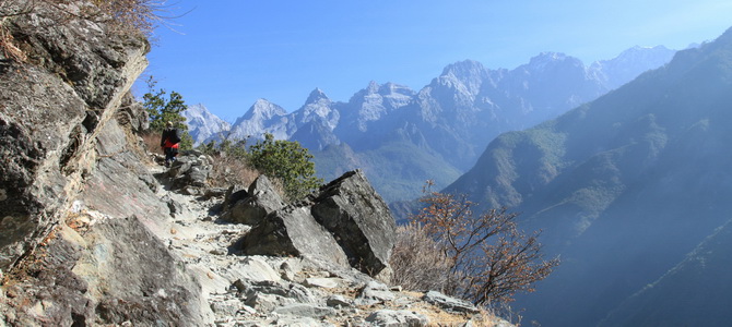 Randonnée de 2 jours dans les Gorges du Saut du Tigre Lijiang Yunnan