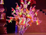 Spectacle d'acrobaties chinoises