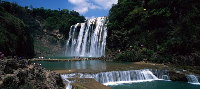 Chutes de Jiulong Luoping Yunnan