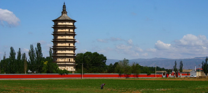 Pagode blanche Hohhot Mongolie Intérieure