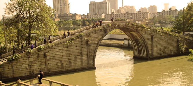 Quartier de la porte Panmen Suzhou Jiangsu