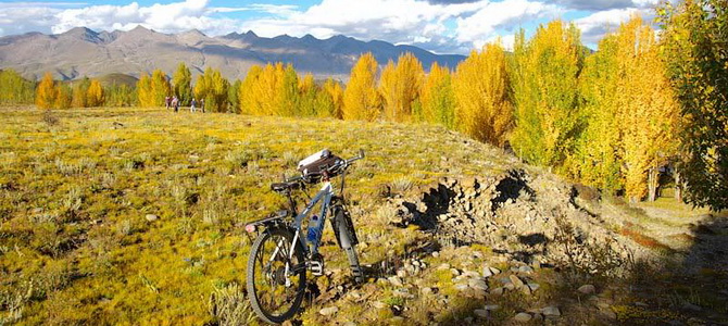 Randonnée à vélo dans la campagne de Shangri-la Shangri-La Yunnan