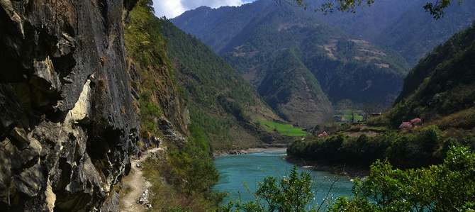 Randonnée dans la vallée de Nujiang Nujiang Yunnan