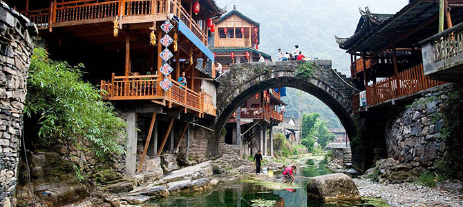 Village Miao de Dehang Xiangxi Hunan