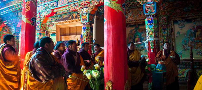 Monastère Sangpiling Ganzi Sichuan