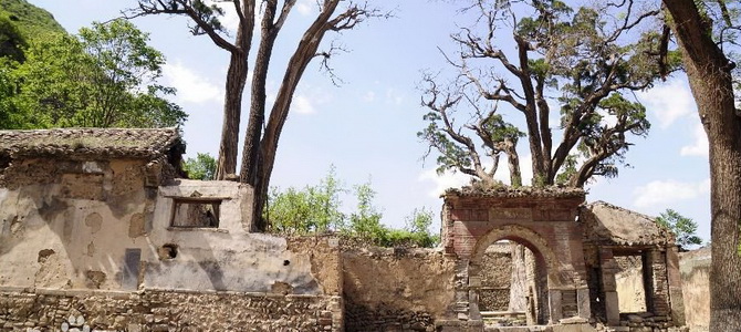 Ancien village de Lingshui Pékin Région de Pékin