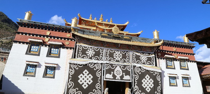 Monastère de Dongzhulin Deqin Yunnan
