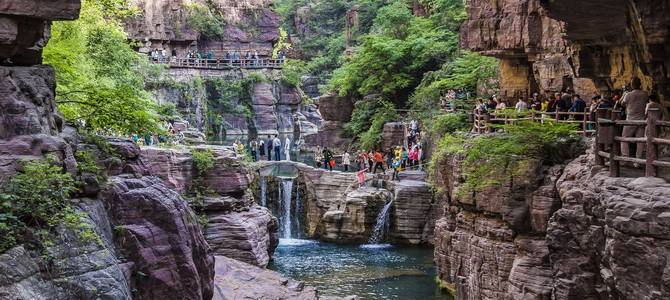 Géoparc du mont Yuntai Jiaozuo Henan