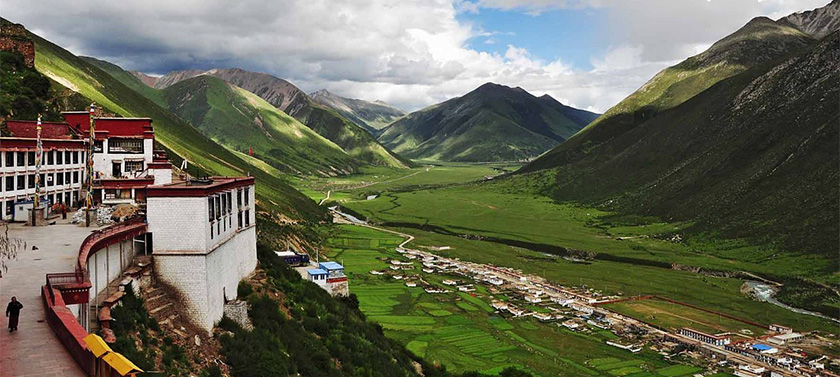 Monastère de Drigung Til Lhassa Tibet