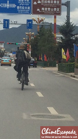 A vélo dans Shangri-La, Chine Escapade