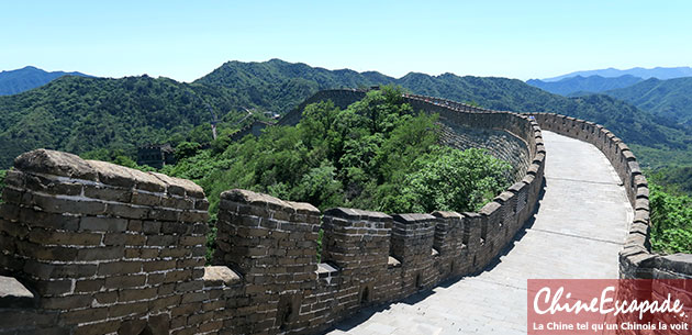 Grande muraille de Mutianyu en mai 2016