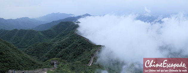 Grande muraille de Mutianyu en septembre 2015